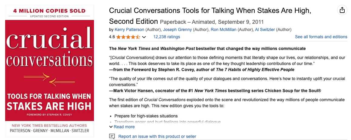 crucial conversations